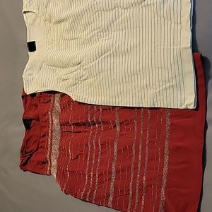 Set of 2x large sleeveless  tops